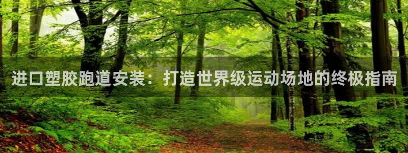 谈球吧官网app下载：进口塑胶跑道安装：打造世界级运