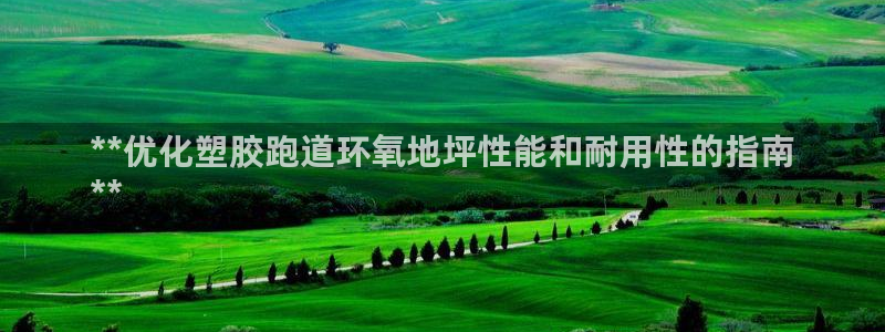 谈球吧体育app下载官网苹果：**优化塑胶跑道环氧地坪性能和耐用性的指南
**