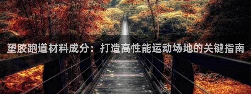 谈球吧体育app下载足球直播视频：塑胶跑道材料成分：打造高性能运动场地的关键指南