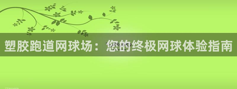 谈球吧的聊天软件是什么：塑胶跑道网球场：您的终极网球体验指南