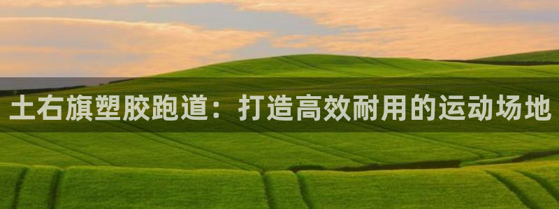 谈球吧是正规平台吗安全吗：土右旗塑胶跑道：打造高效耐用的运动场地