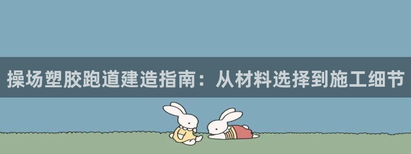 tqb谈球吧：操场塑胶跑道建造指南：从材料选择到施工细节