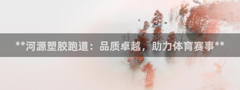 谈球吧打不开了：**河源塑胶跑道：品质卓越，助力体育赛事**
