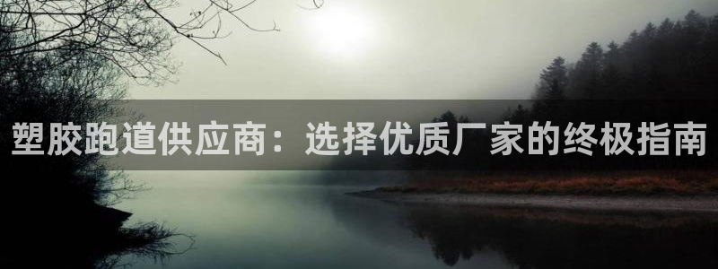 谈球吧属于哪个旗下：塑胶跑道供应商：选择优质厂家的终极指南