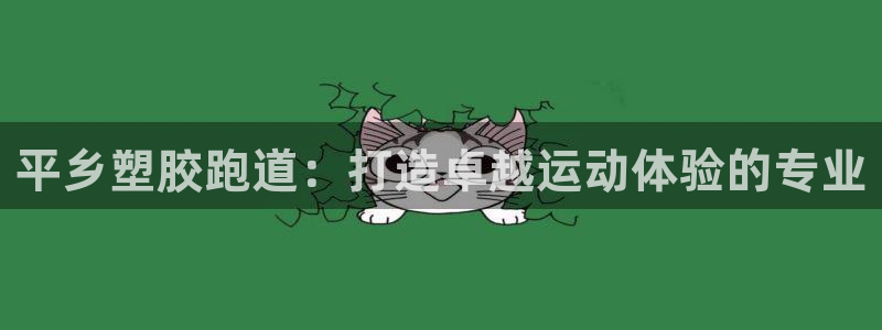 谈球吧最新APP下载：平乡塑胶跑道：打造卓越运动体验的专业
