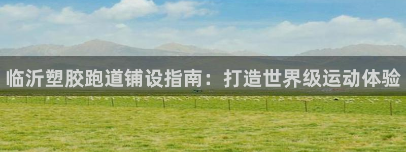 谈球吧平台app下载网址：临沂塑胶跑道铺设指南：打造