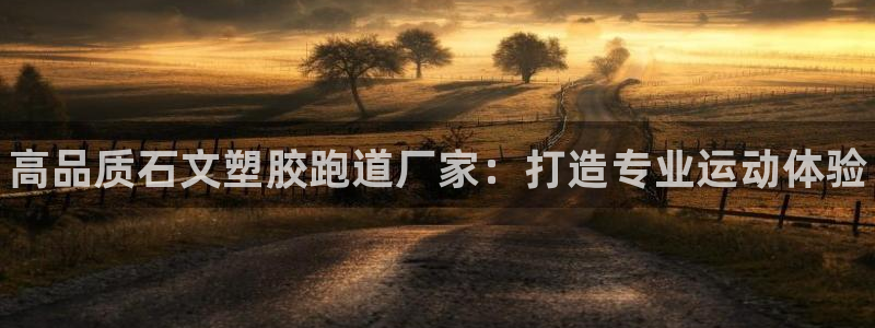 谈球吧平台app下载网址是什么：高品质石文塑胶跑道厂家：打造