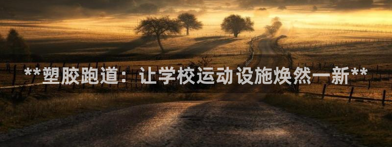 谈球吧官网在线入口免费观看高清：**塑胶跑道：让学校运动设施